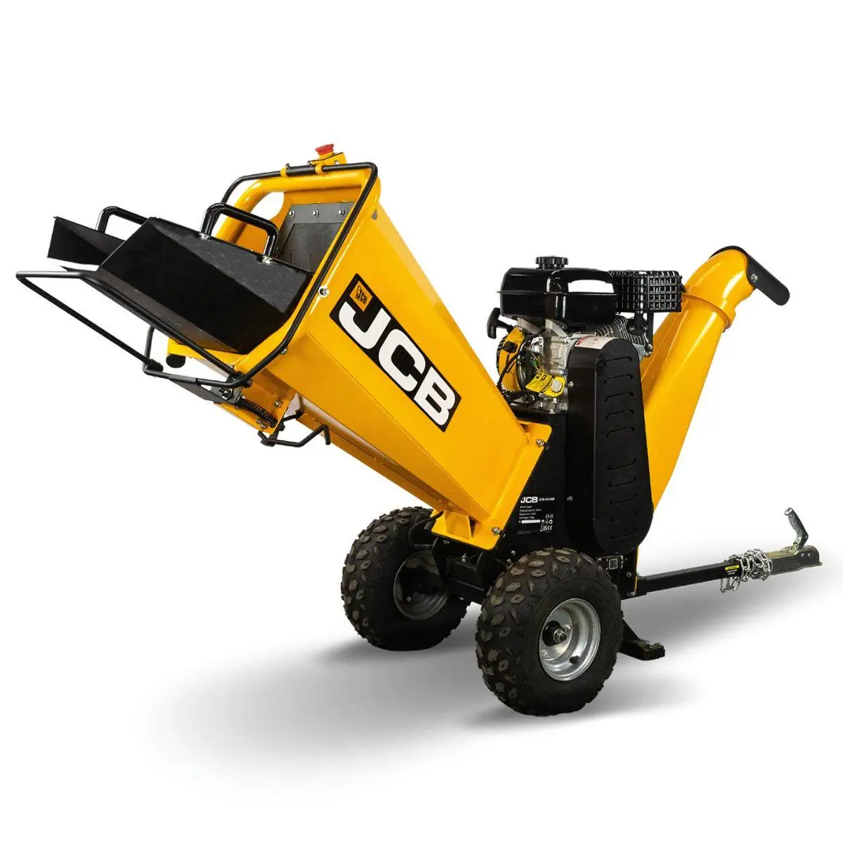 Jcb Ch75100p 4-Stroke 224Cc Heavy-Duty Petrol Wood Chipper 1