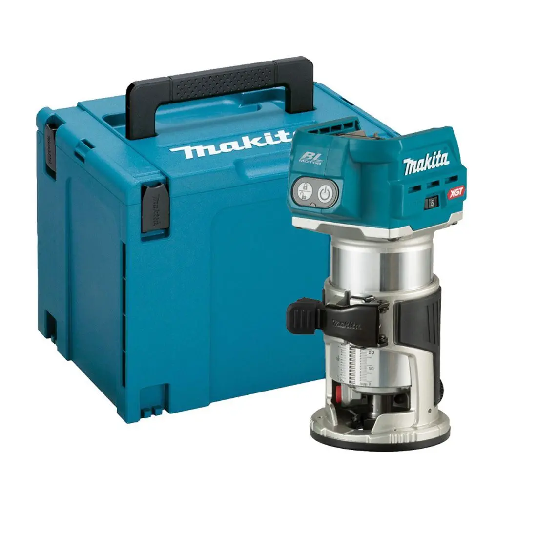 Makita Rt001gz20 40Vmax Xgt Li-Ion Brushless Router Trimmer With Type 4 Case 1