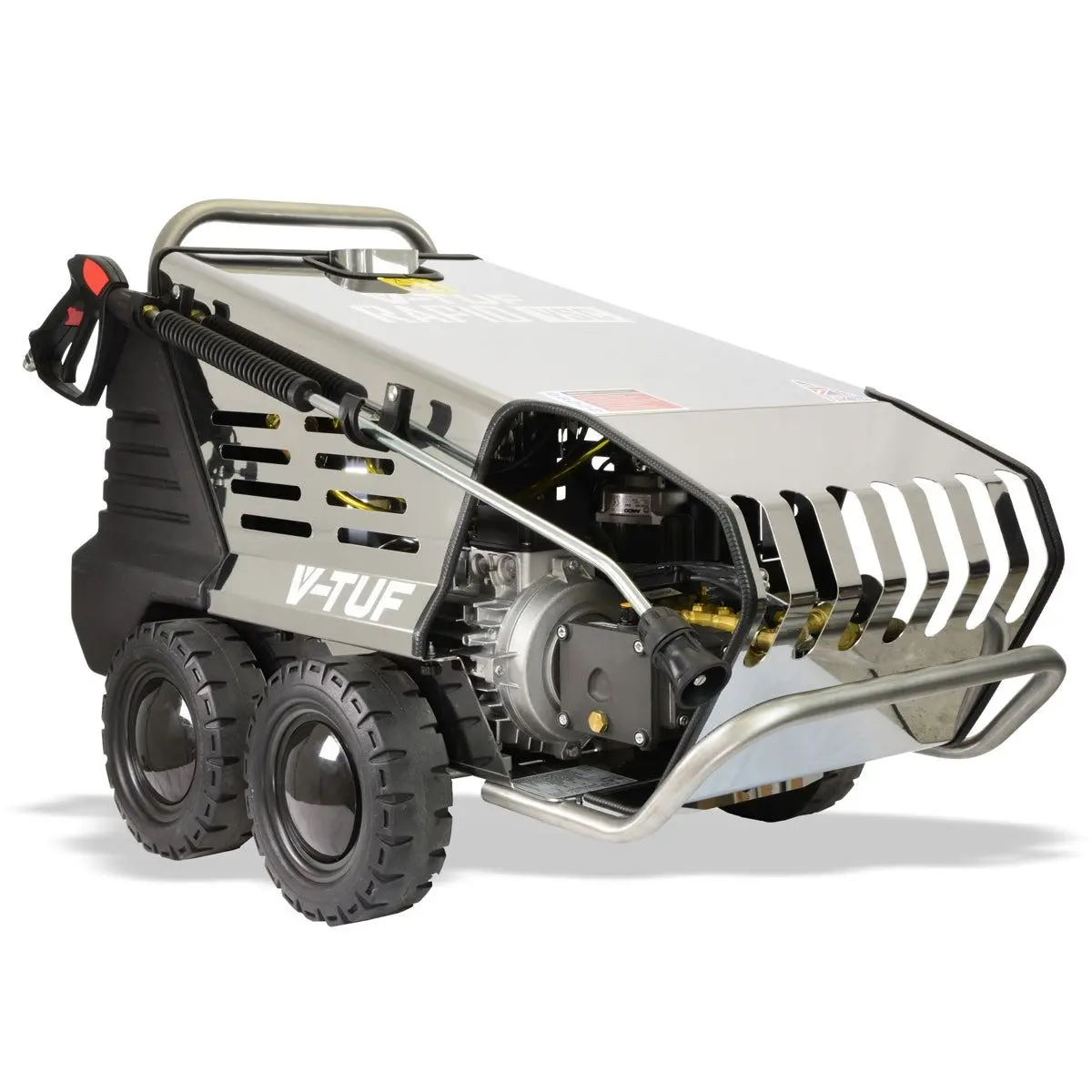 V-Tuf Rapidvsc240v Hot Water Stainless Pressure Washer 12L/Min For High-Efficiency Cleaning Power 1