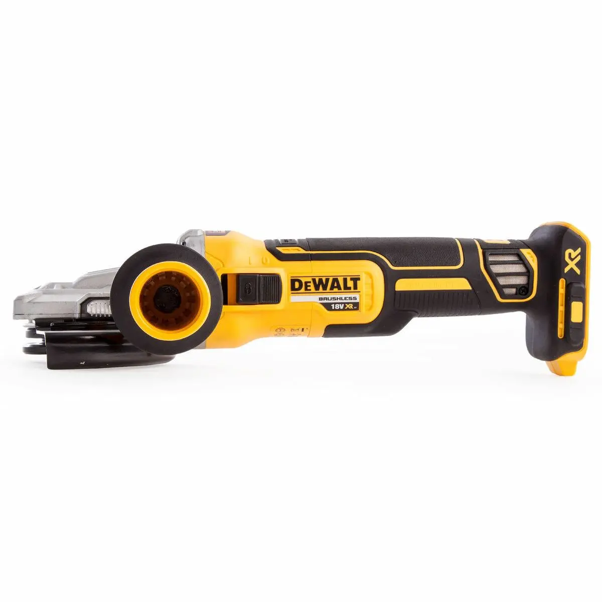 Dewalt Dcg405fn 18V Brushless Flat Head Slide Angle Grinder Body Only 2