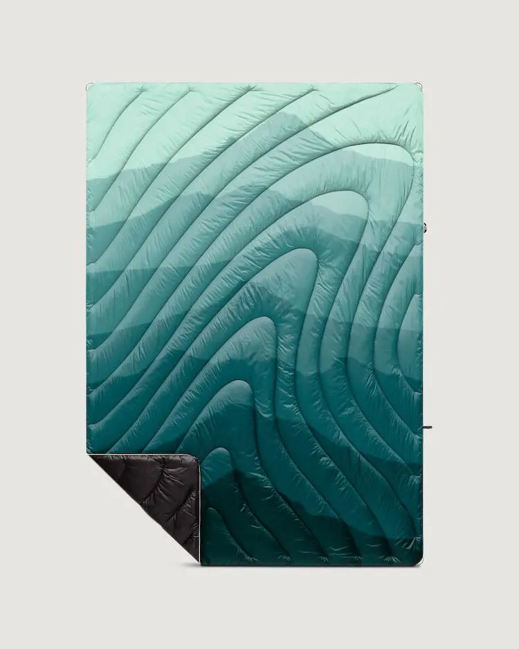 Rumpl Original Puffy Blanket - Cascade Fade 1