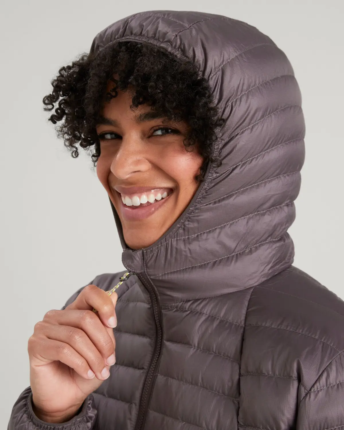 Women's Heli R Down Parka Jacket - Light Quartz 5