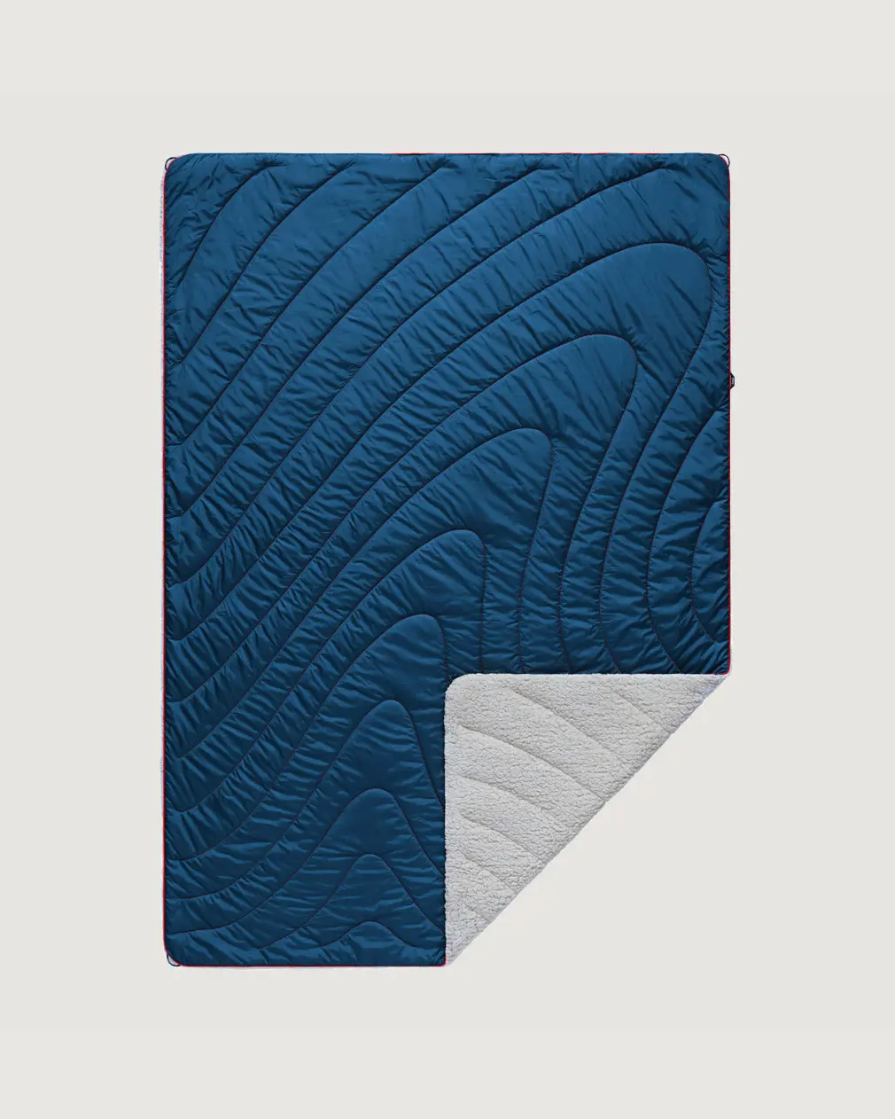 Rumpl Sherpa Puffy Blanket - Deepwater 1