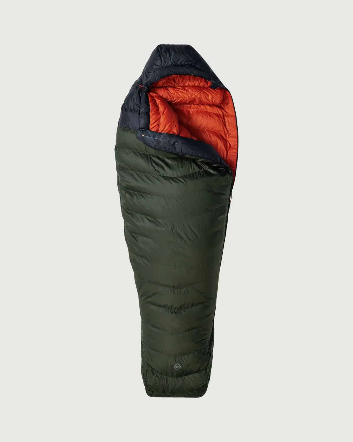 Zenter -8°C Down Sleeping Bag - Regular - Dark Moss/Black Stingray 1