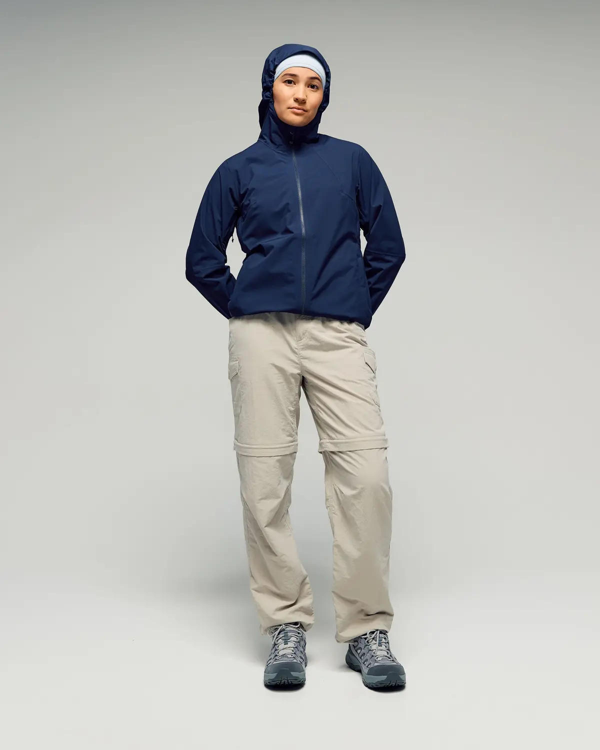 Women's Trailhead Stretch 2.5L Rain Jacket - Classic Navy 3