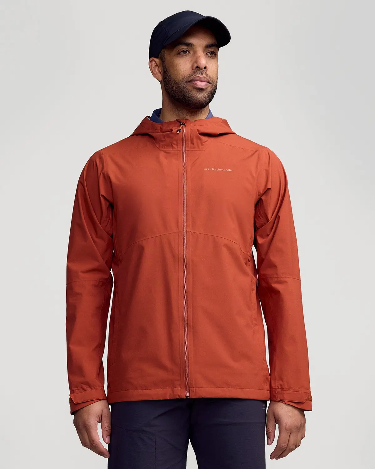 Men's Trailhead Stretch 2.5L Rain Jacket - Redwood 1