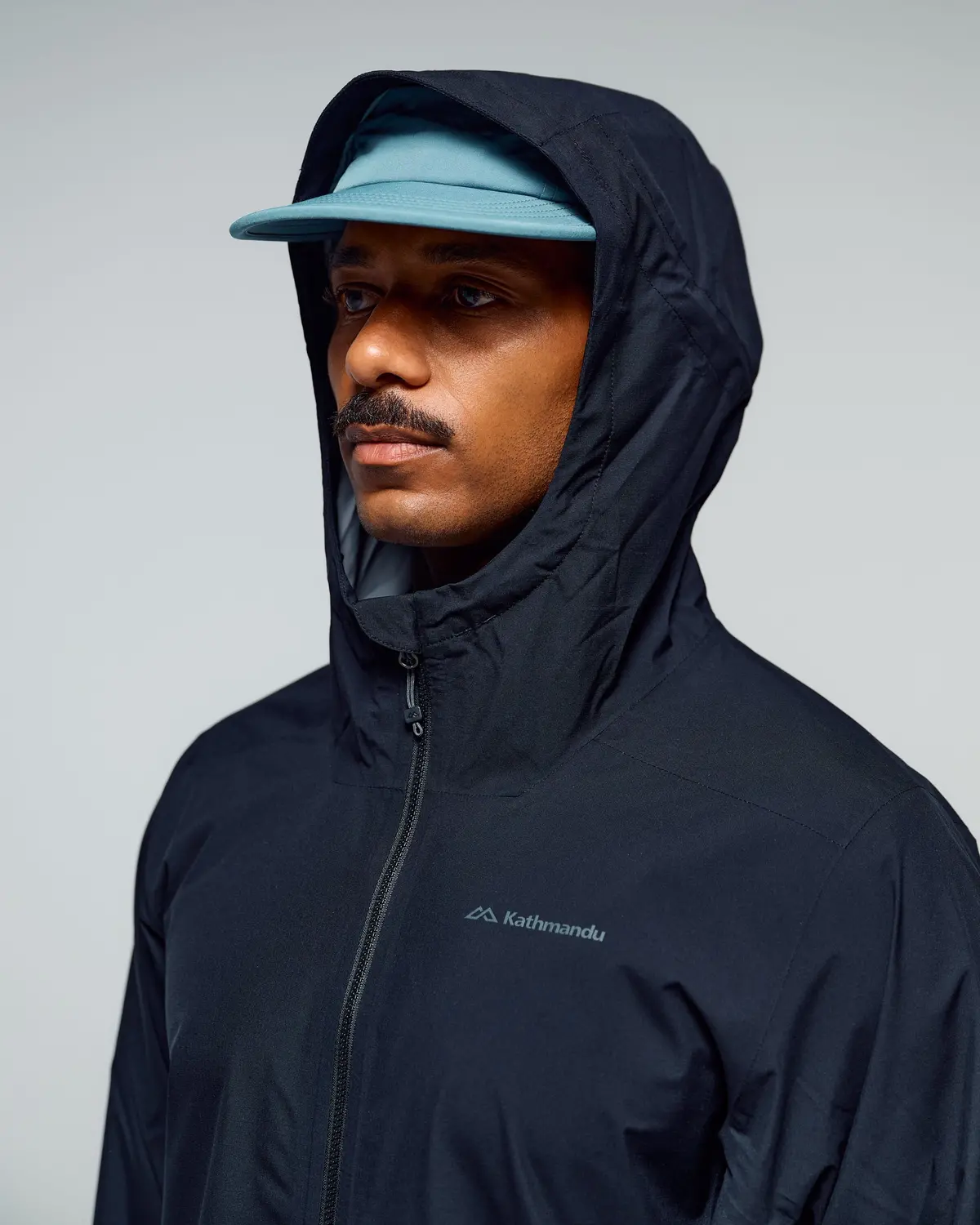 Men's Trailhead Stretch 2.5-Layer Rain Jacket - Black Stingray 2