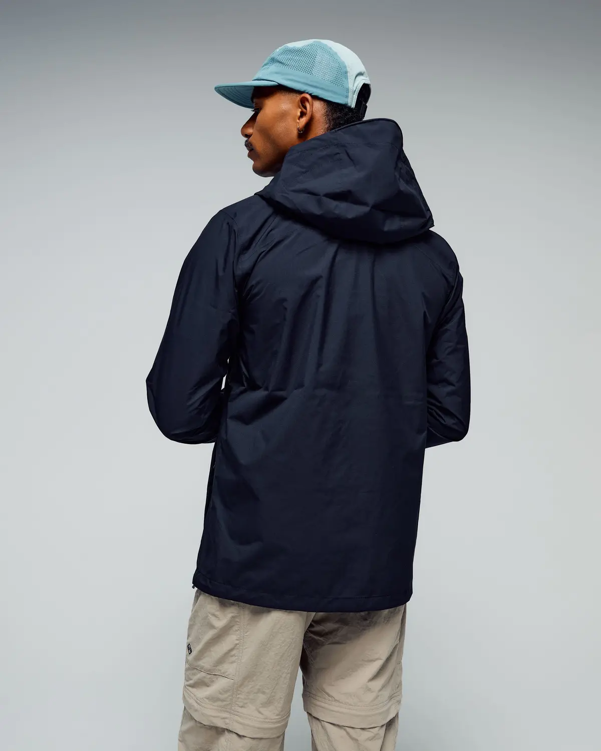 Men's Trailhead Stretch 2.5-Layer Rain Jacket - Black Stingray 5