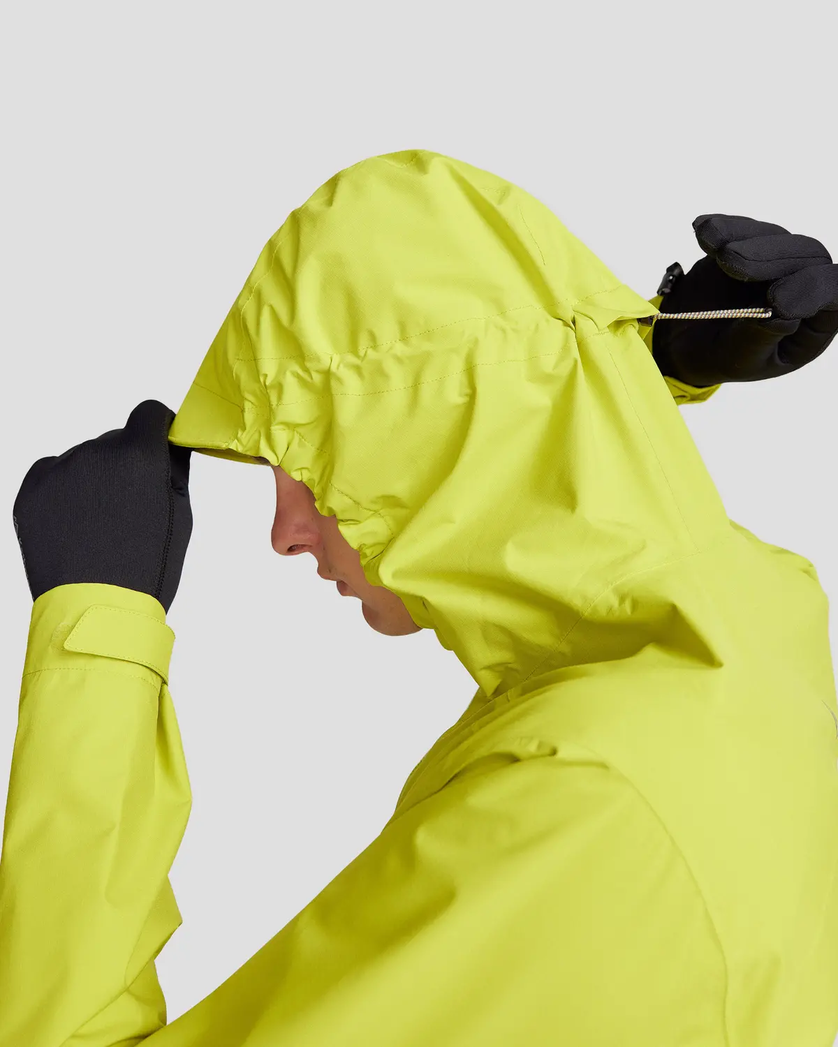 Men's Trailhead Stretch 2.5L Rain Jacket - Bright Moss 3