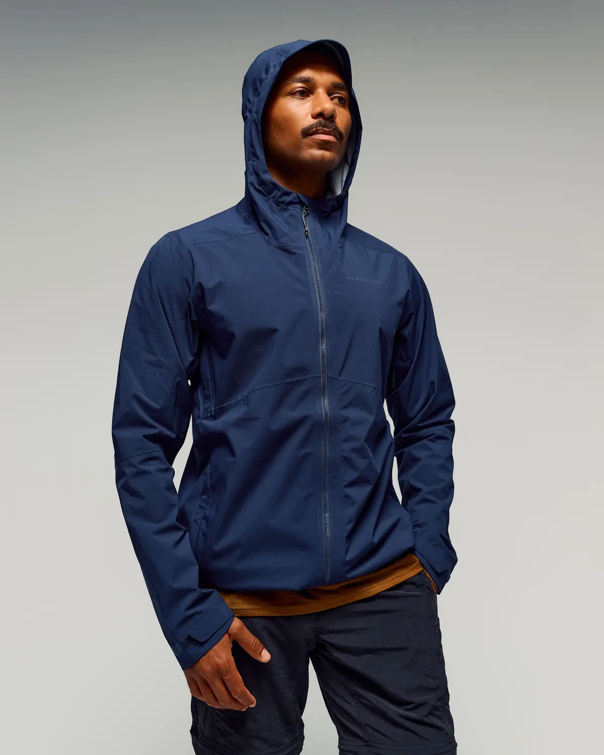 Men's Trailhead Stretch 2.5L Rain Jacket - Classic Navy 1