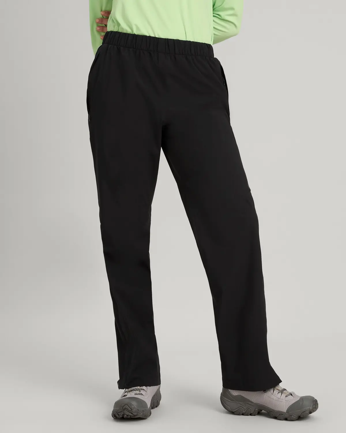 Women's Trailhead Stretch 2.5-Layer Rain Pants - Black Stingray 1