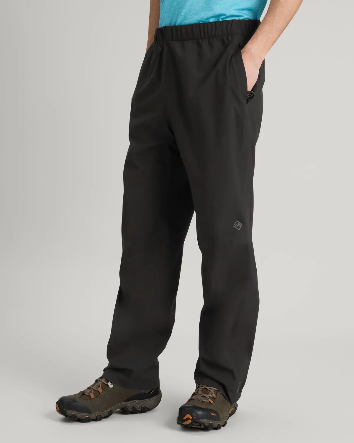 Men's Trailhead Stretch 2.5-Layer Rain Pants - Black Stingray 3