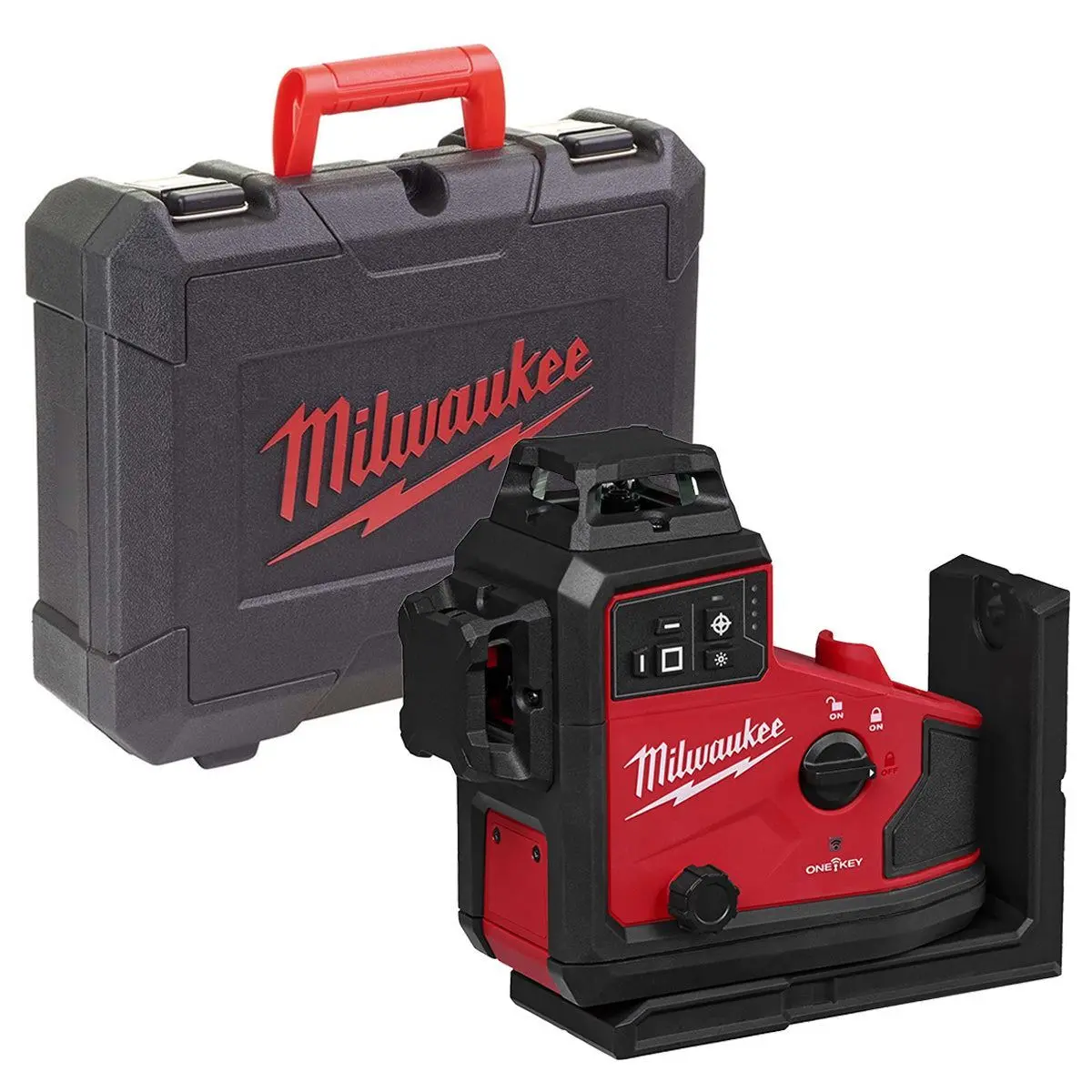 Milwaukee M12a3plo-0C 12V M12 Green Auto Alignment 360° 3 Plane Laser Body Only & Case 4933499001 1