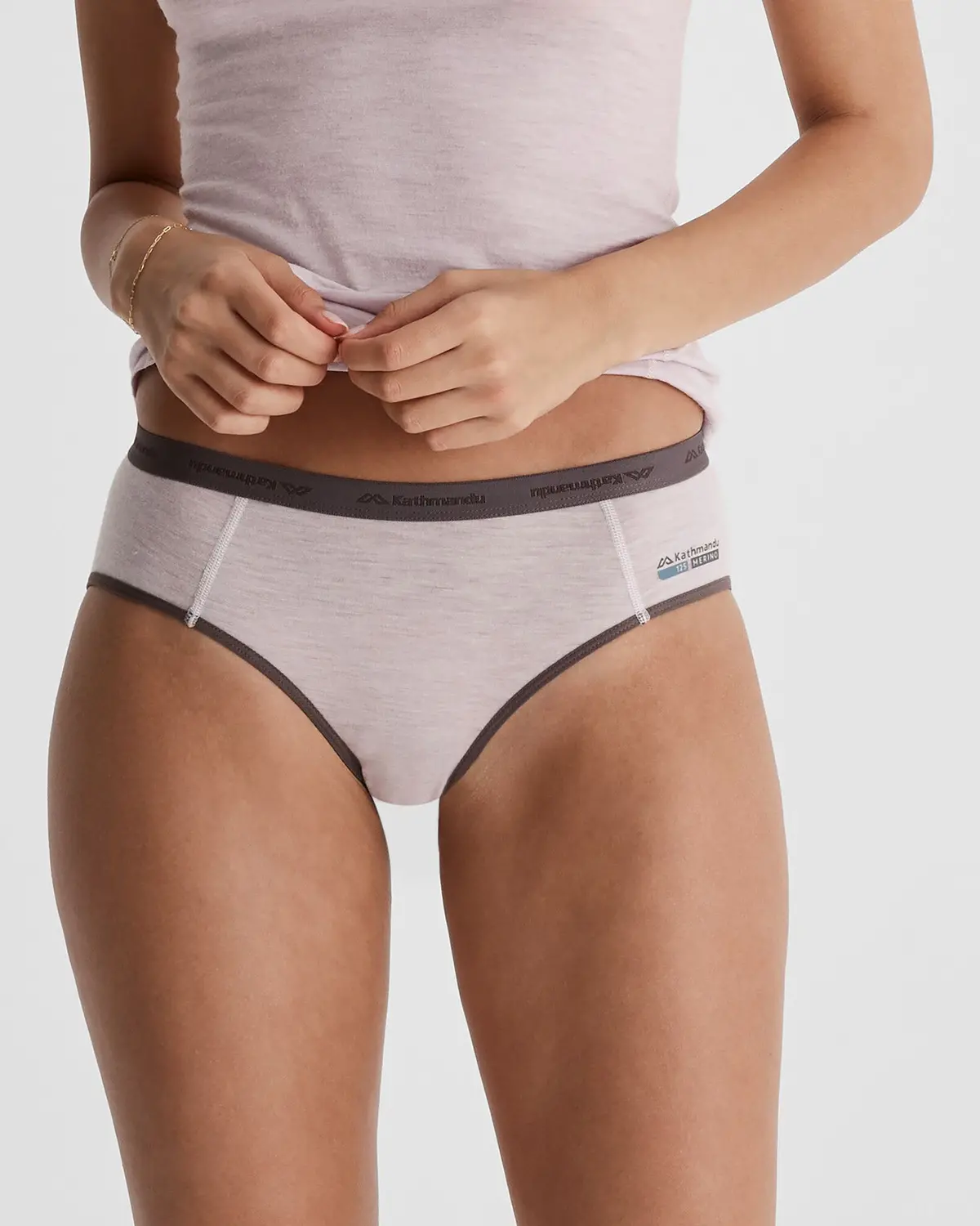 Women's K-Merino 125 Briefs - Dove 1