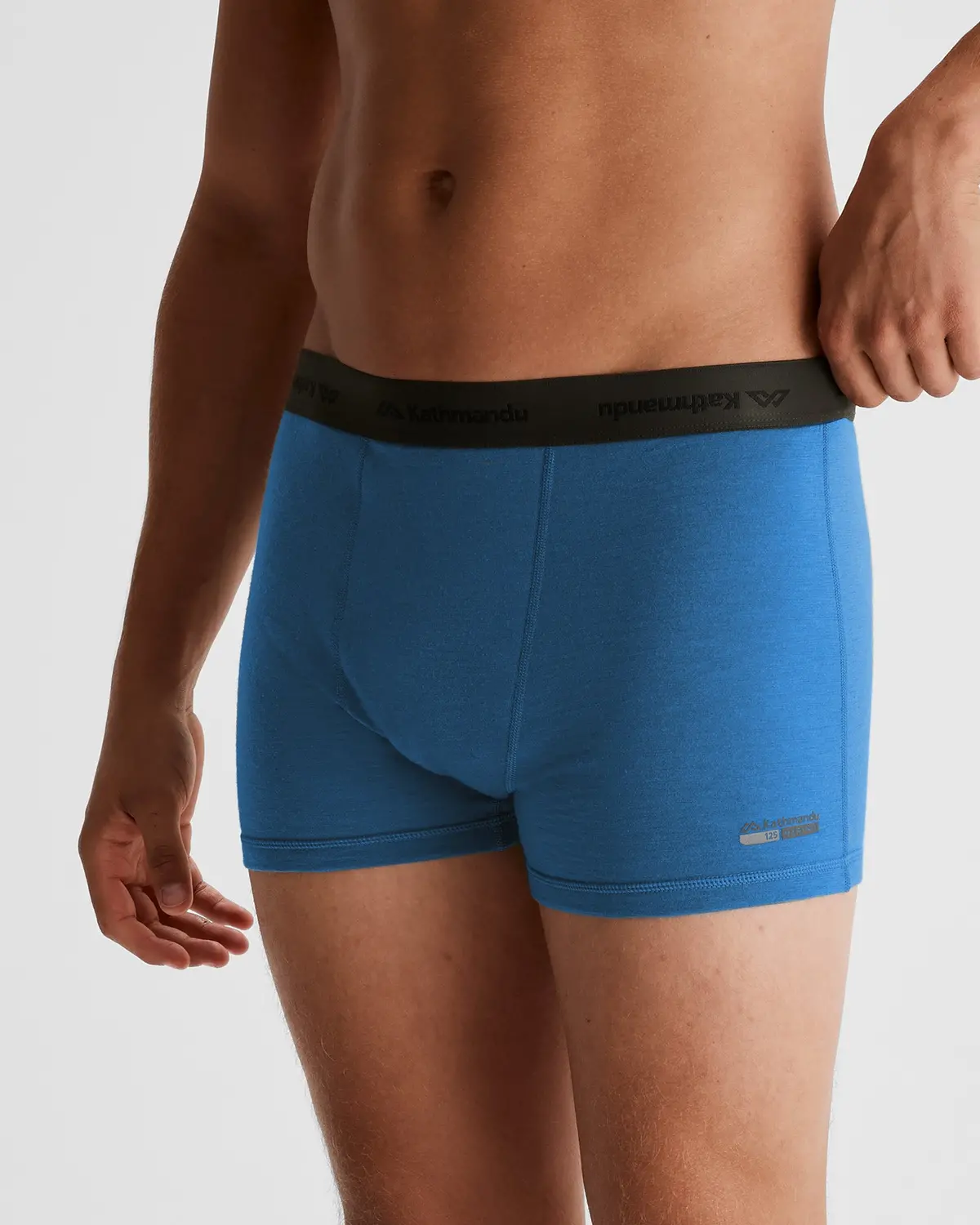 Men's K-Merino 125 4.5 Inch Boxer - Dark Eddy 1