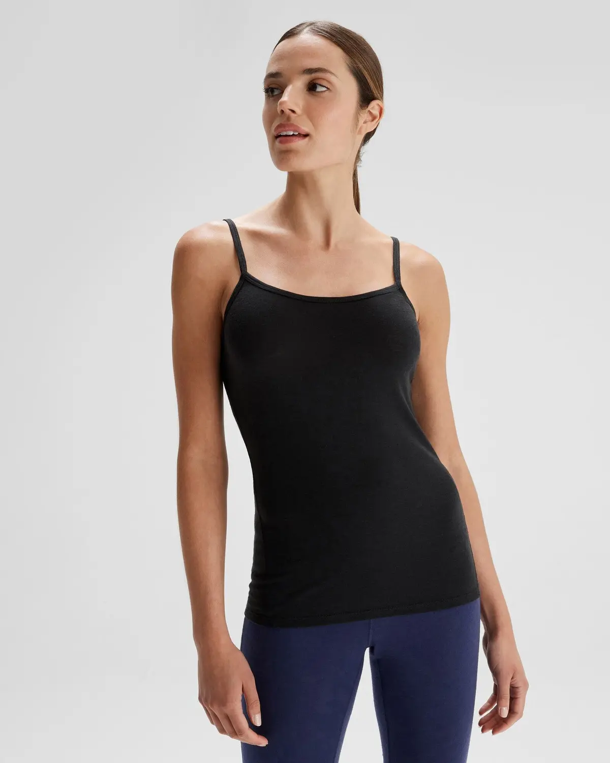 Women's K-Merino 125 Cami - Black Stingray 1