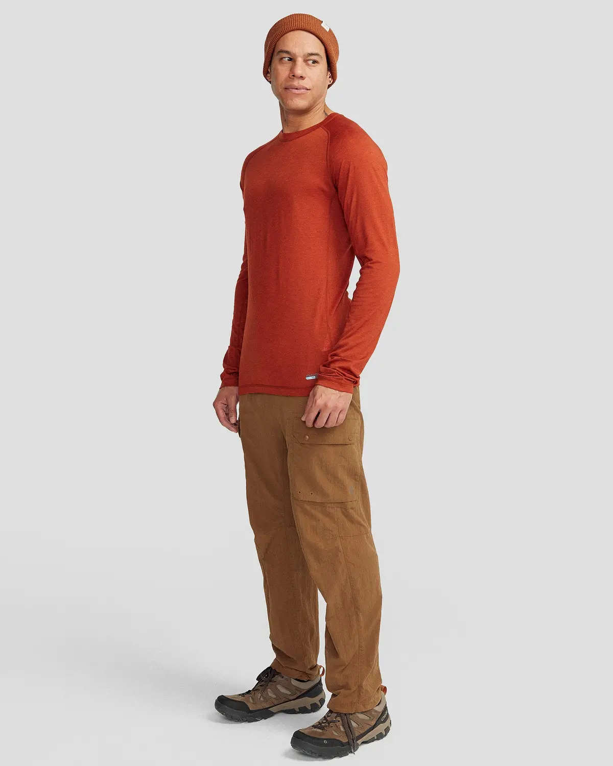 Men's K-Merino 125 Baselayer Top - Redwood 2
