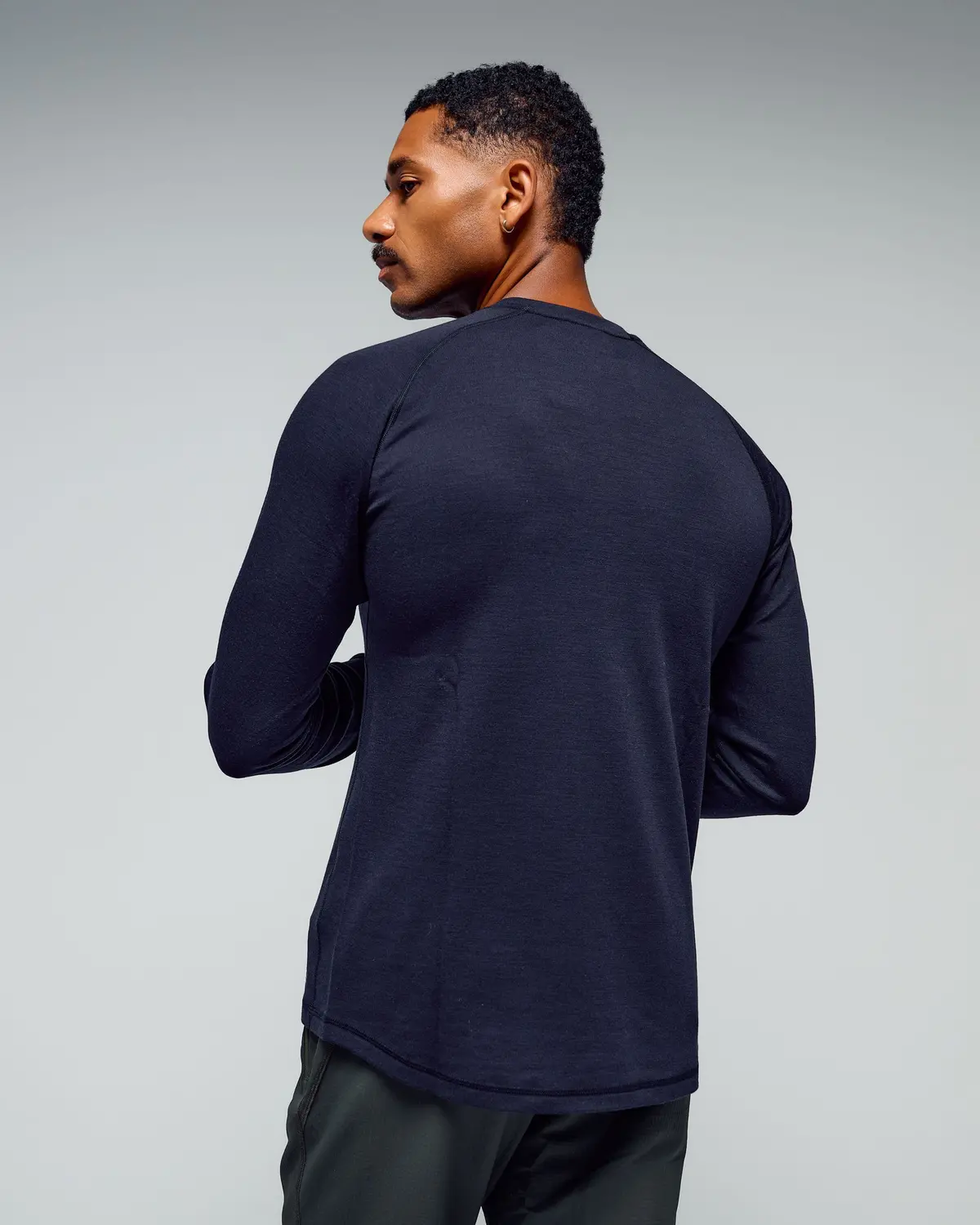 Men's K-Merino 250 Long Sleeve Top  - Black Stingray 3