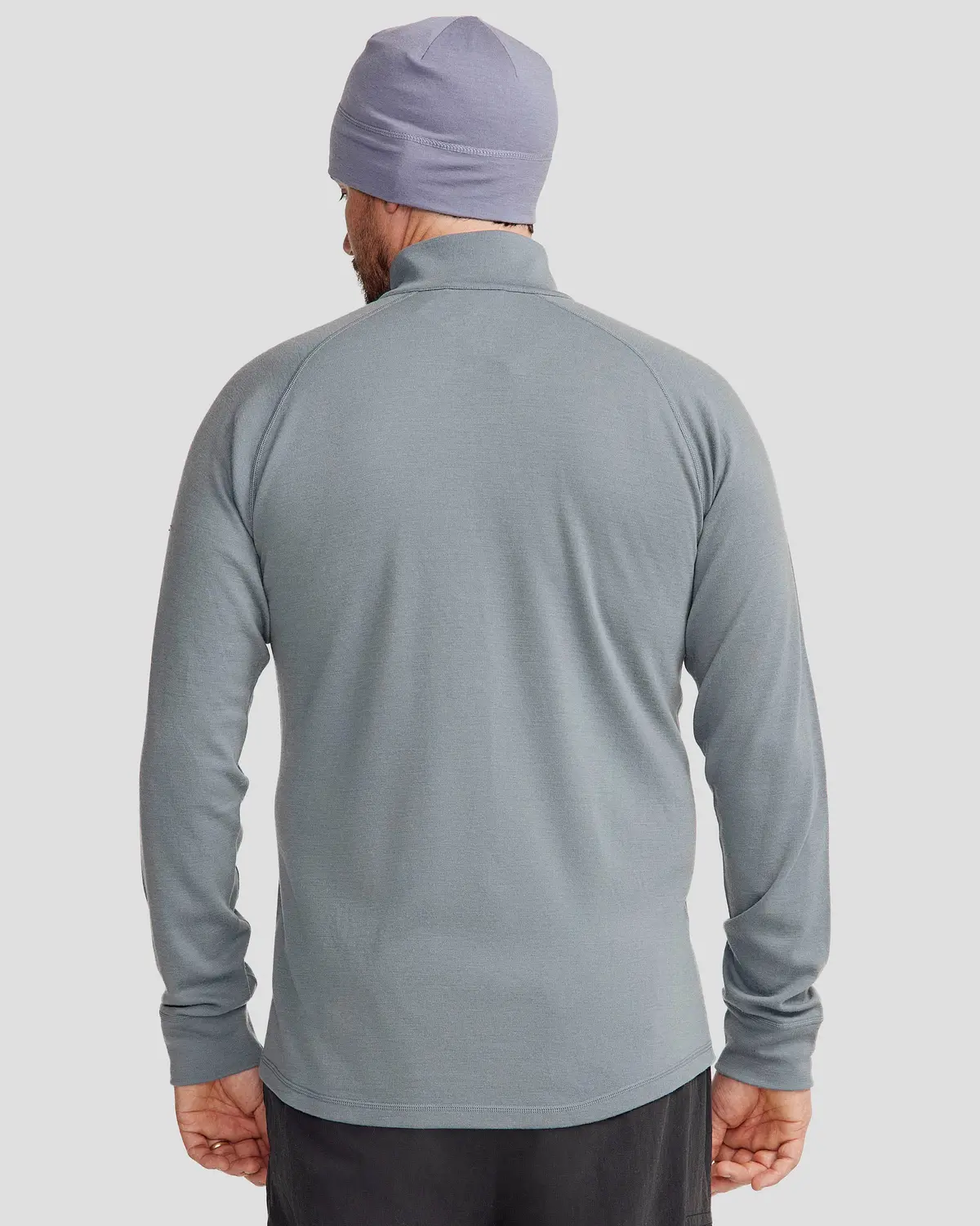 Men's K-Merino 250 Quarter Zip Long Sleeve - Moon 3