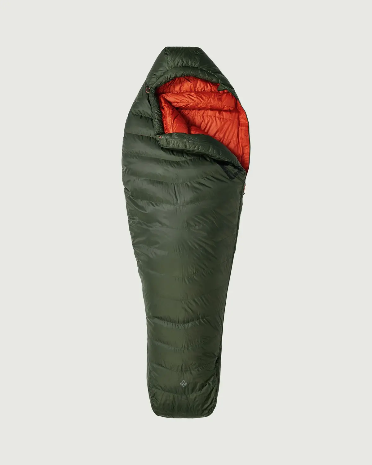 Zenter -12°C Down Sleeping Bag - Large - Dark Moss 1