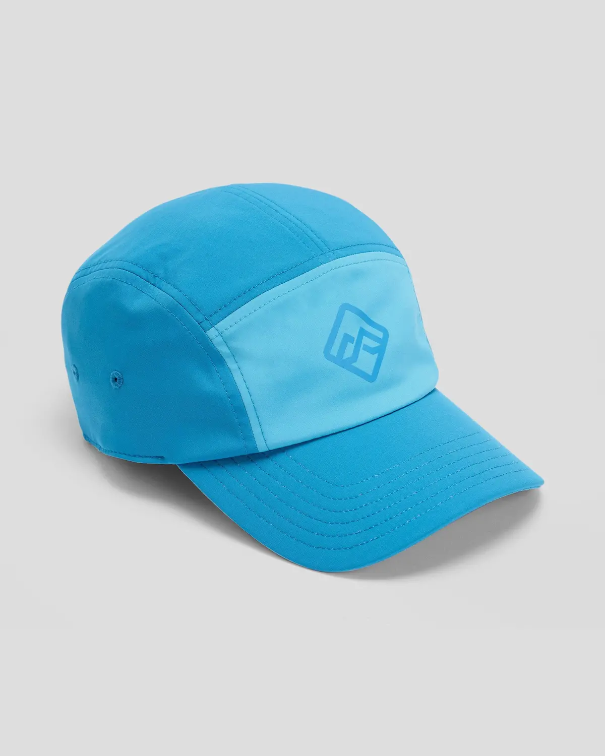 Ad 5 Panel Cap - Sea Blue 1