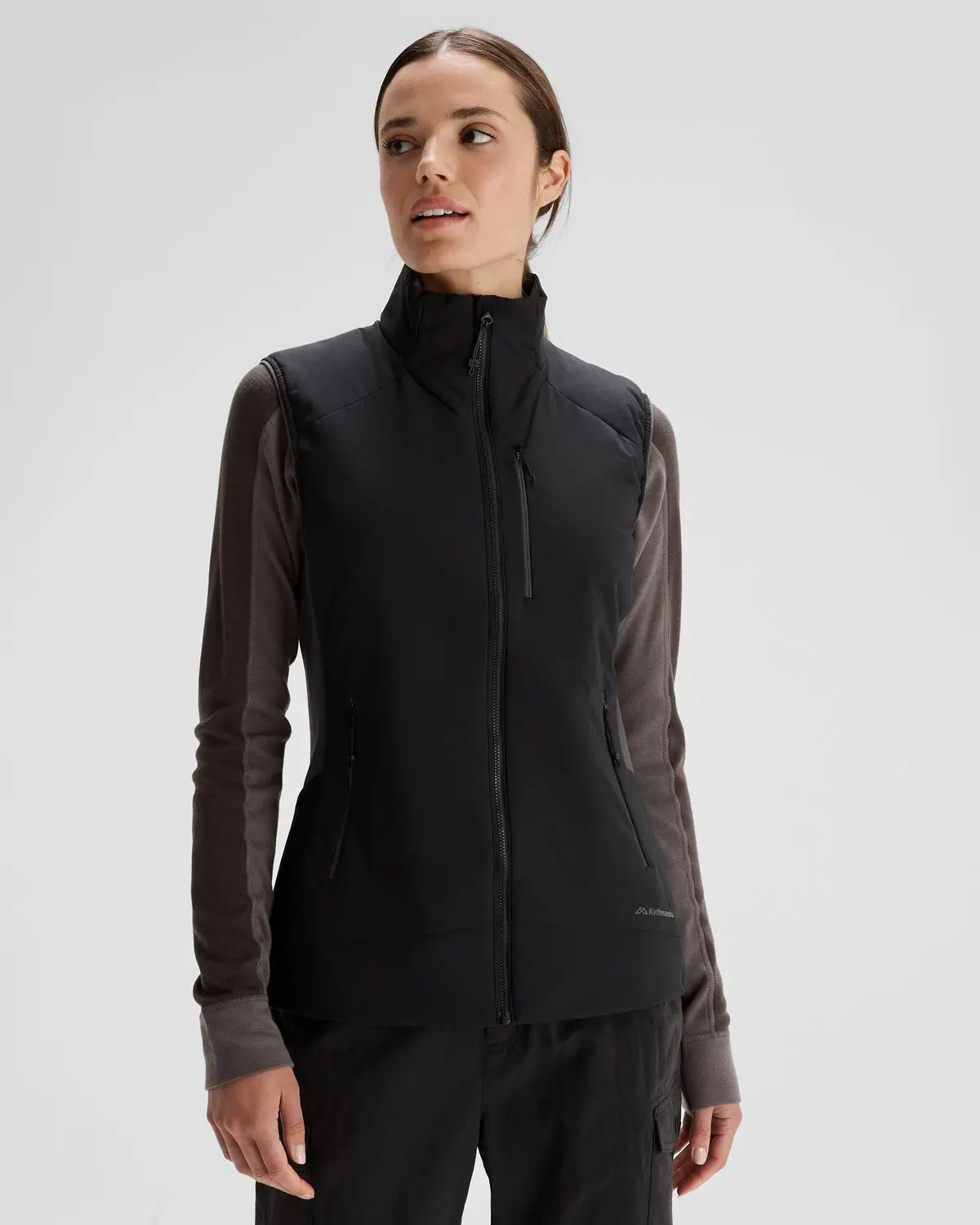 Women's Seeker Primaloft® Active Vest - Black Stingray 1