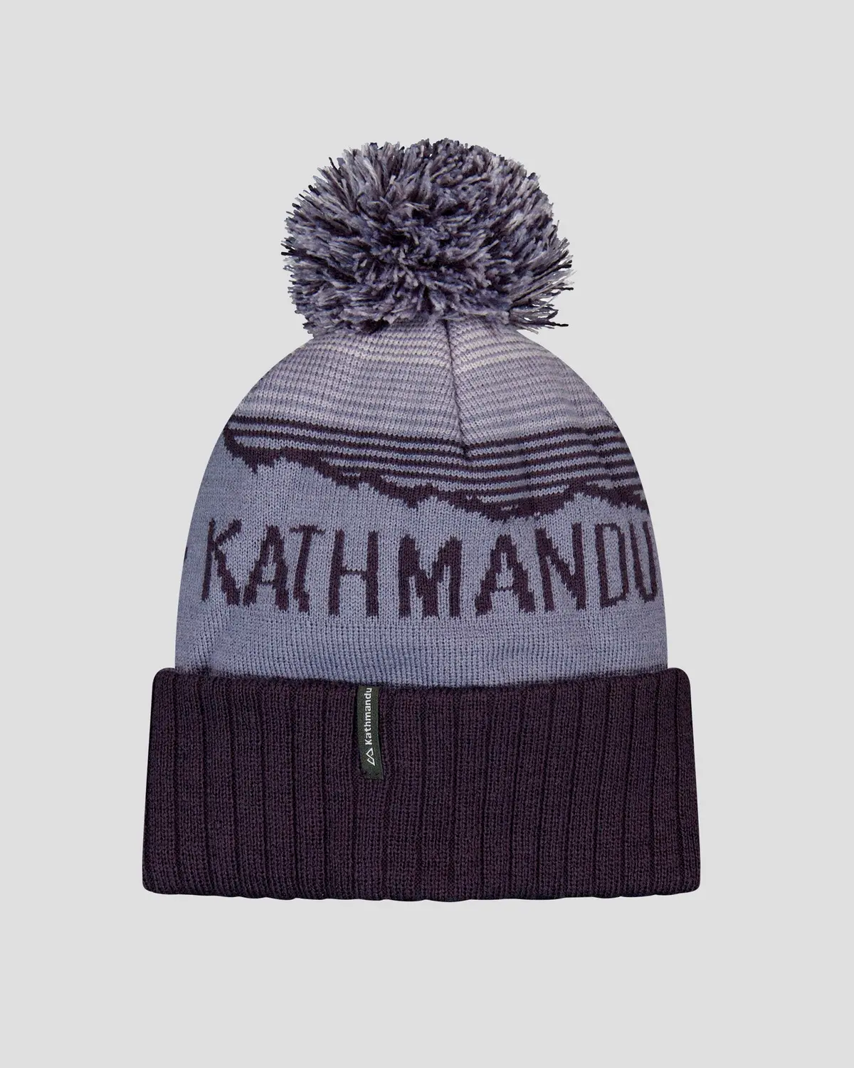 Mtn Skies Pompom Beanie - Hazey Orbit 1