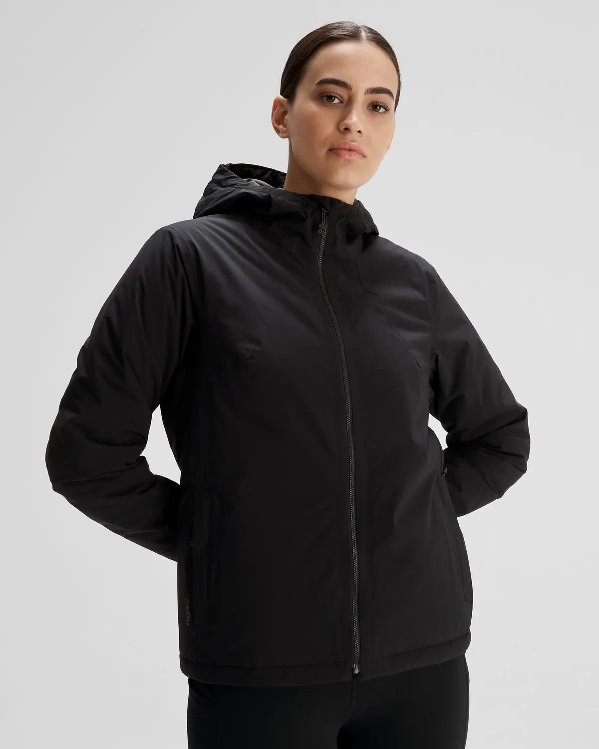 Women's Trailhead 2L Insulated Rain Jacket - Black Stingray 1