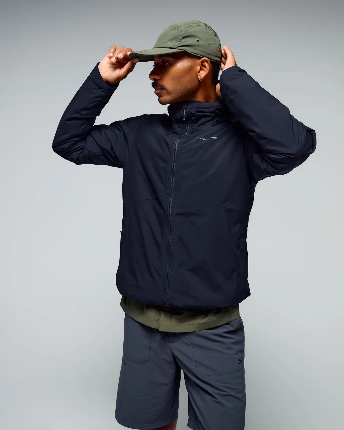 Men's Trailhead 2L Insulated Rain Jacket - Black Stingray 1