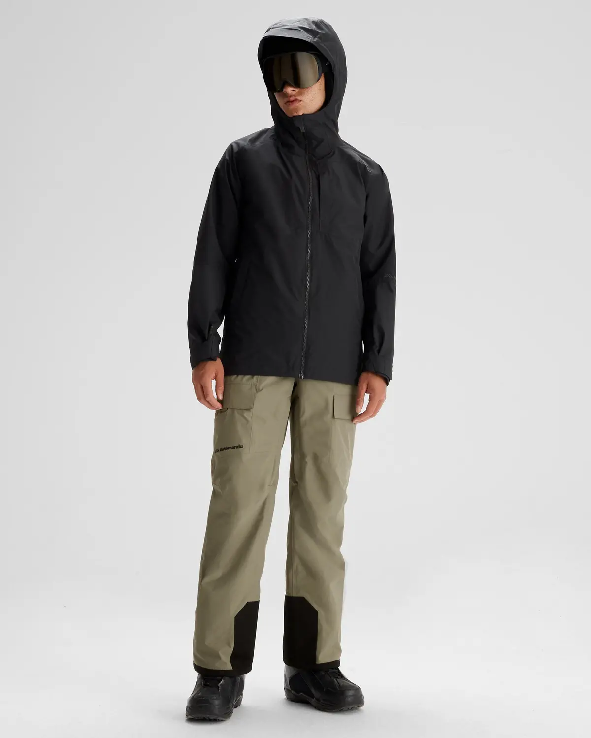 Men's Pwdr-Days 2L Shell Snow Jacket - Black Stingray 2