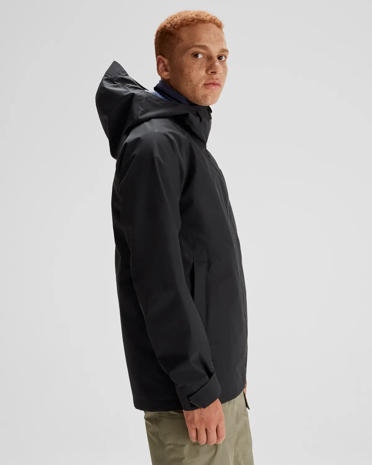 Men's Pwdr-Days 2L Shell Snow Jacket - Black Stingray 3