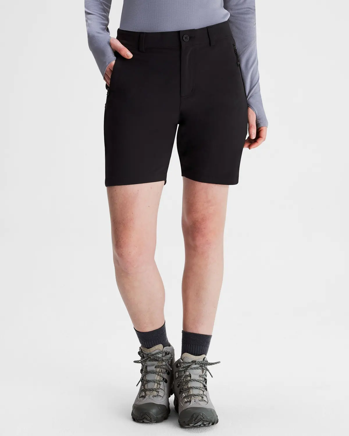 Flinders Women's 7" Shorts - Black 1