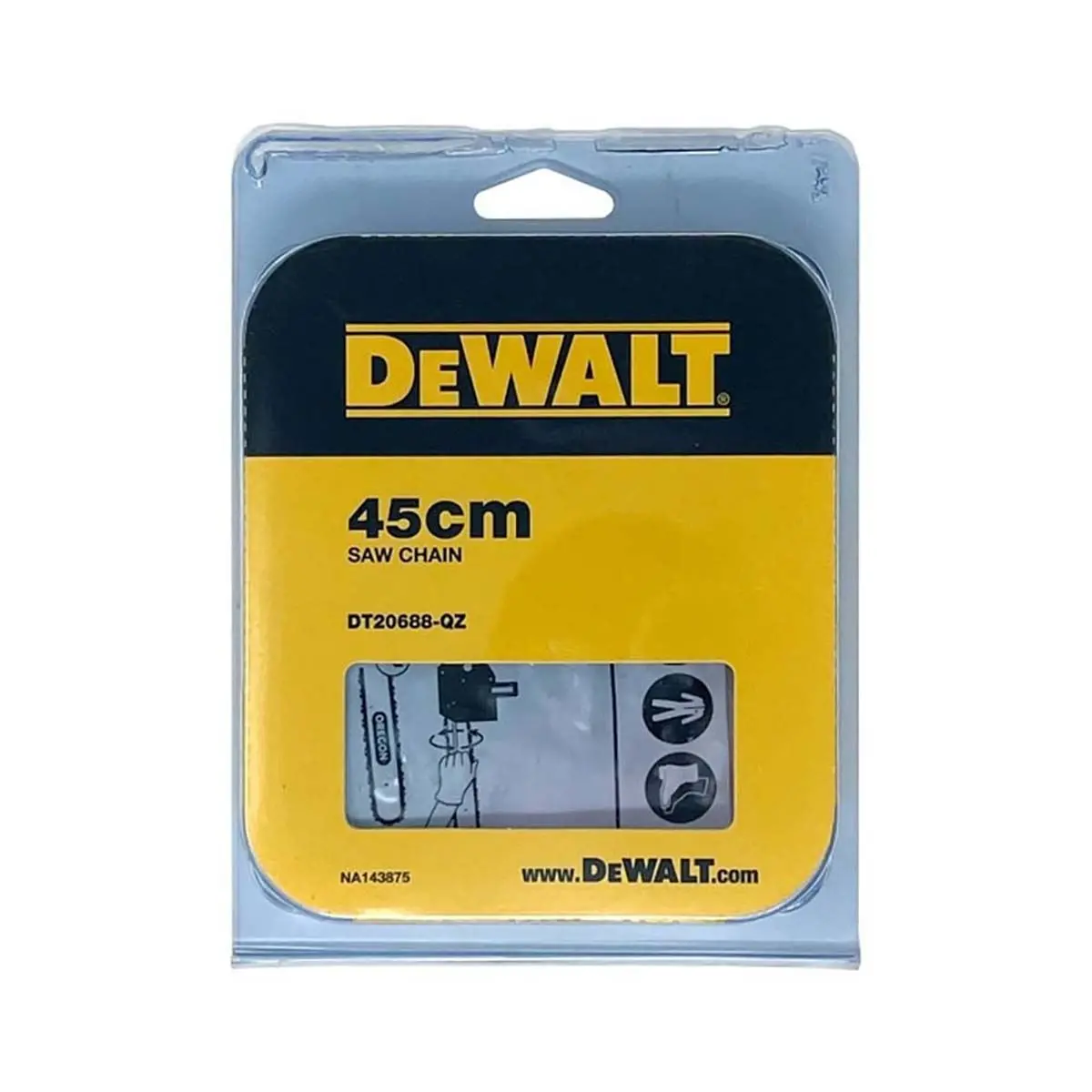Dewalt Dt20688-Qz 45Cm Flexvolt Chainsaw Chain 2