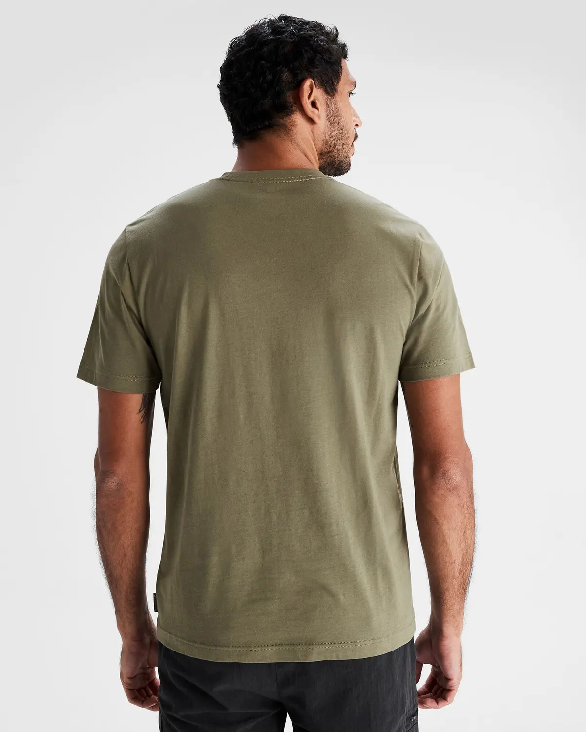 Men's Solid Organic Cotton T-Shirt - Beech 3
