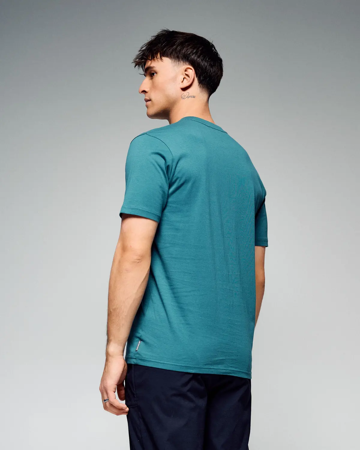 Men's Logo Organic Cotton Tee - Ocean 2