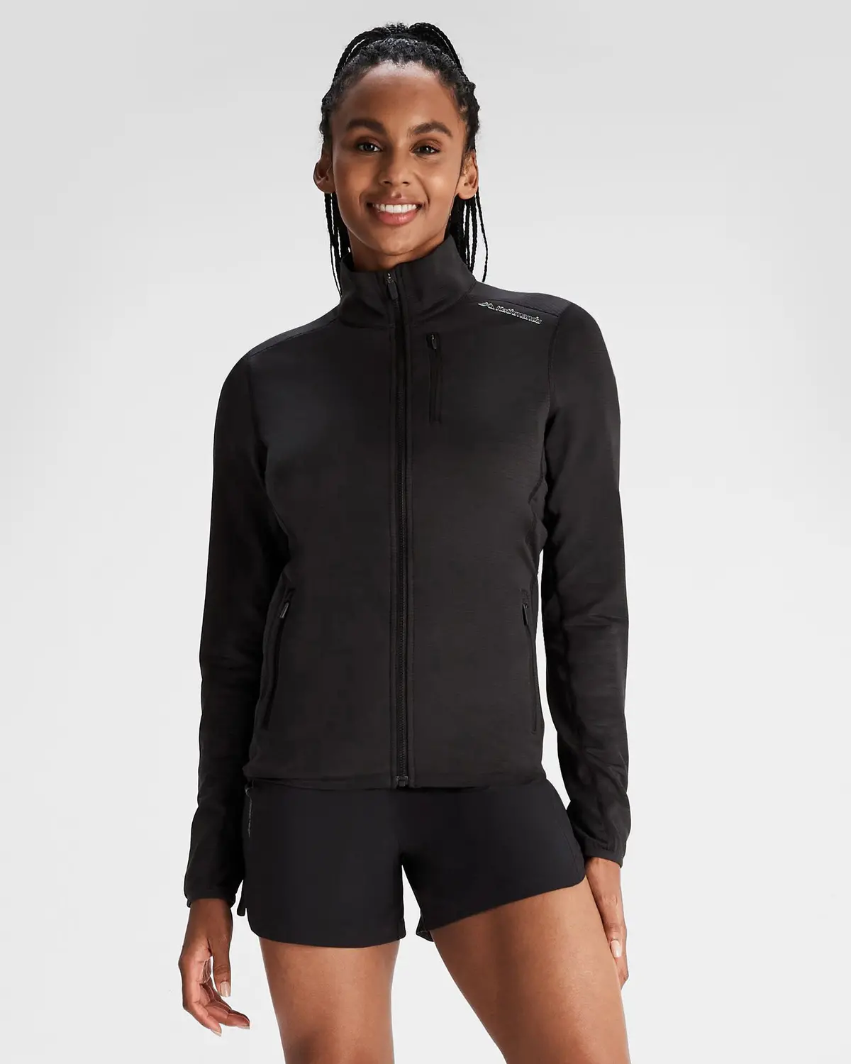 Women's Seeker Fleece Jacket - Black Stingray 1