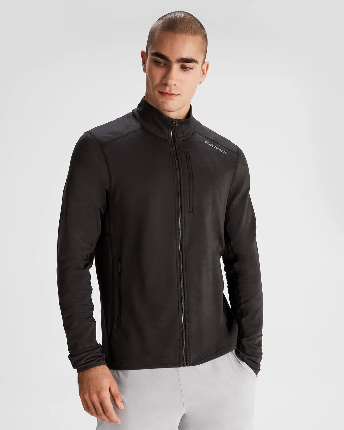 Men's Seeker Fleece Jacket - Black Stingray 1