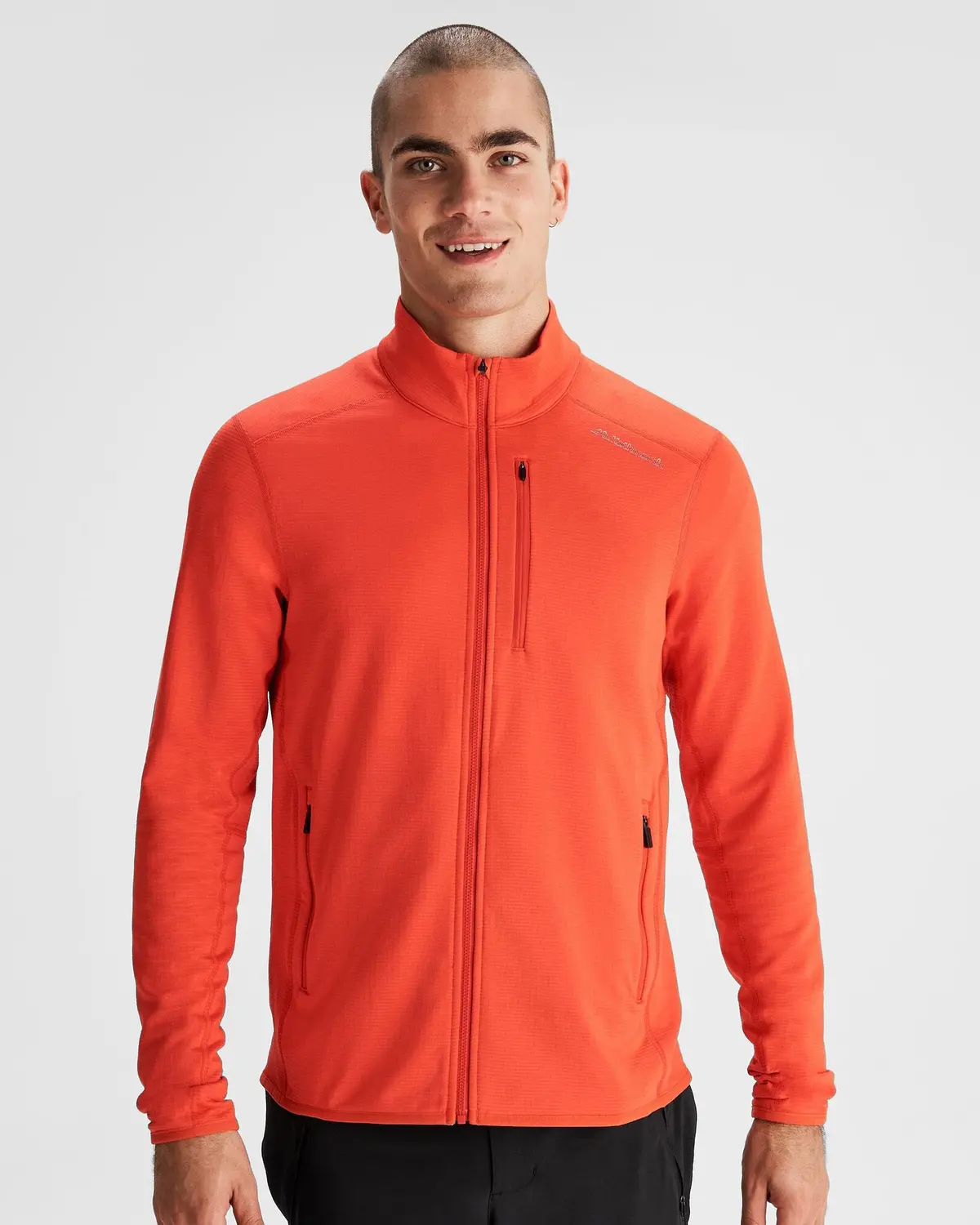Men's Seeker Fleece Jacket - Hut Orange 1