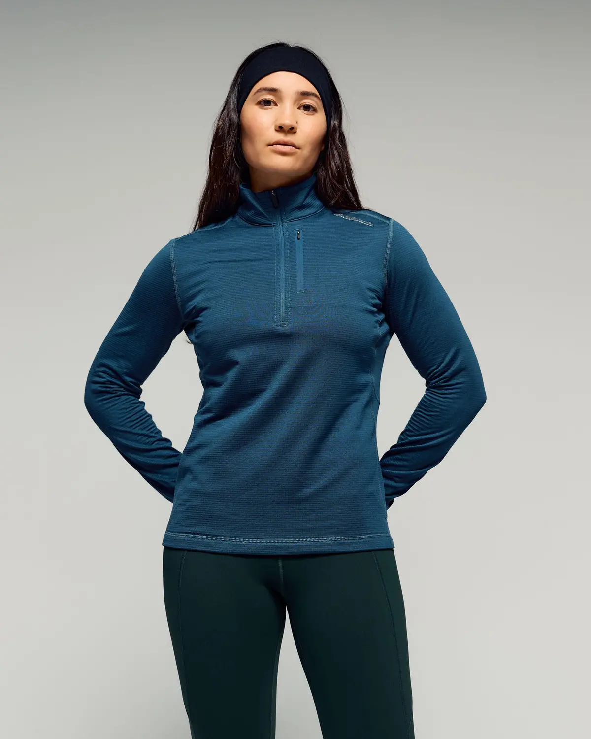 Women's Seeker Fleece 1/4 Zip Pullover - Deep Lagoon 1