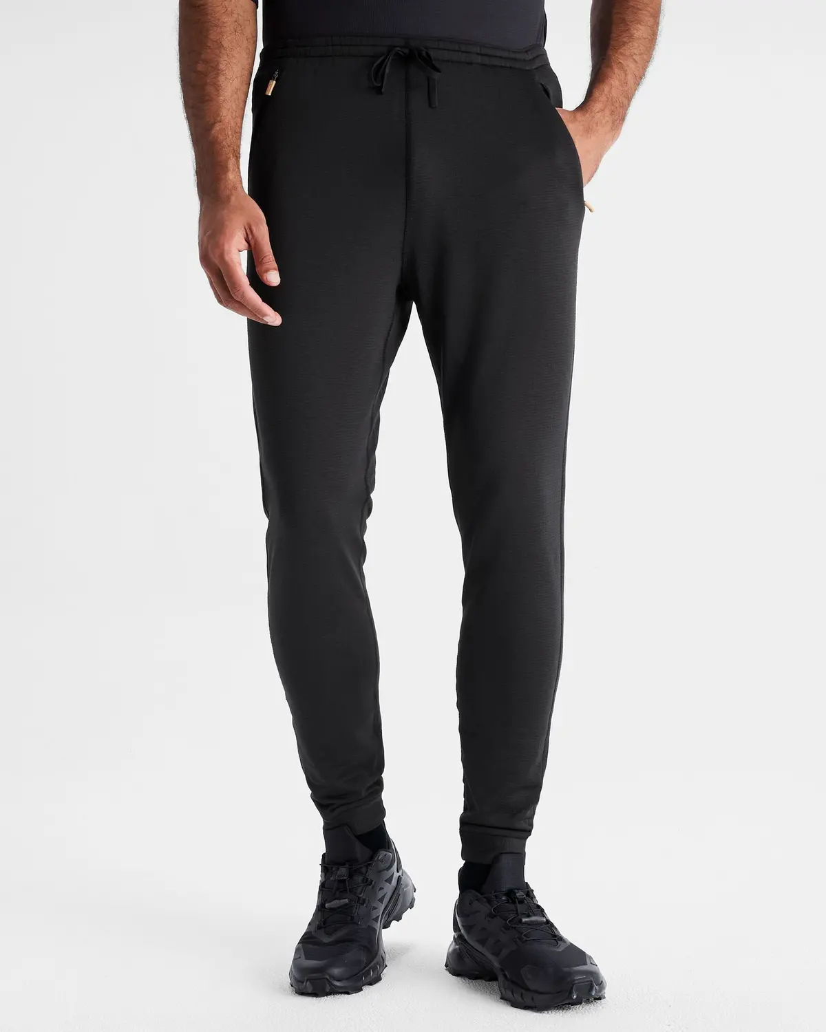Men's Seeker Fleece Joggers - Black Stingray 1