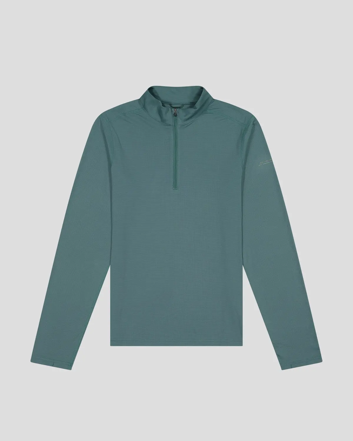 Men's Seeker Quarter Zip Top - Light Forest 1