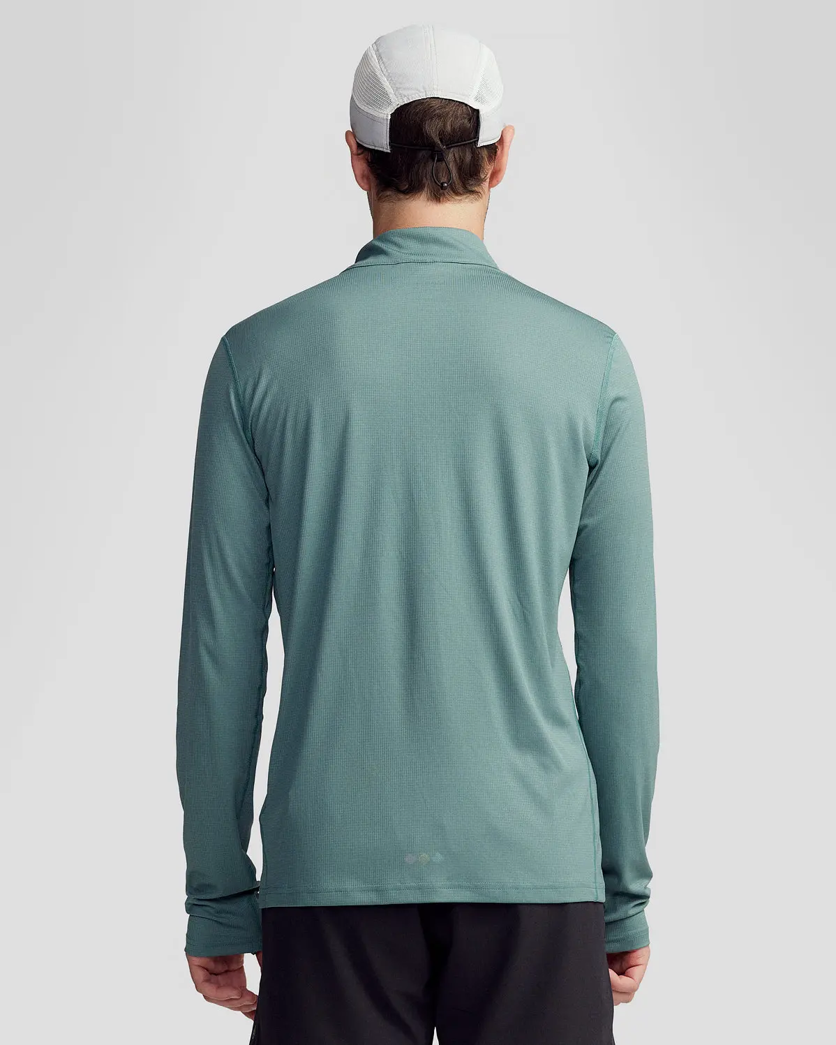 Men's Seeker Quarter Zip Top - Light Forest 2