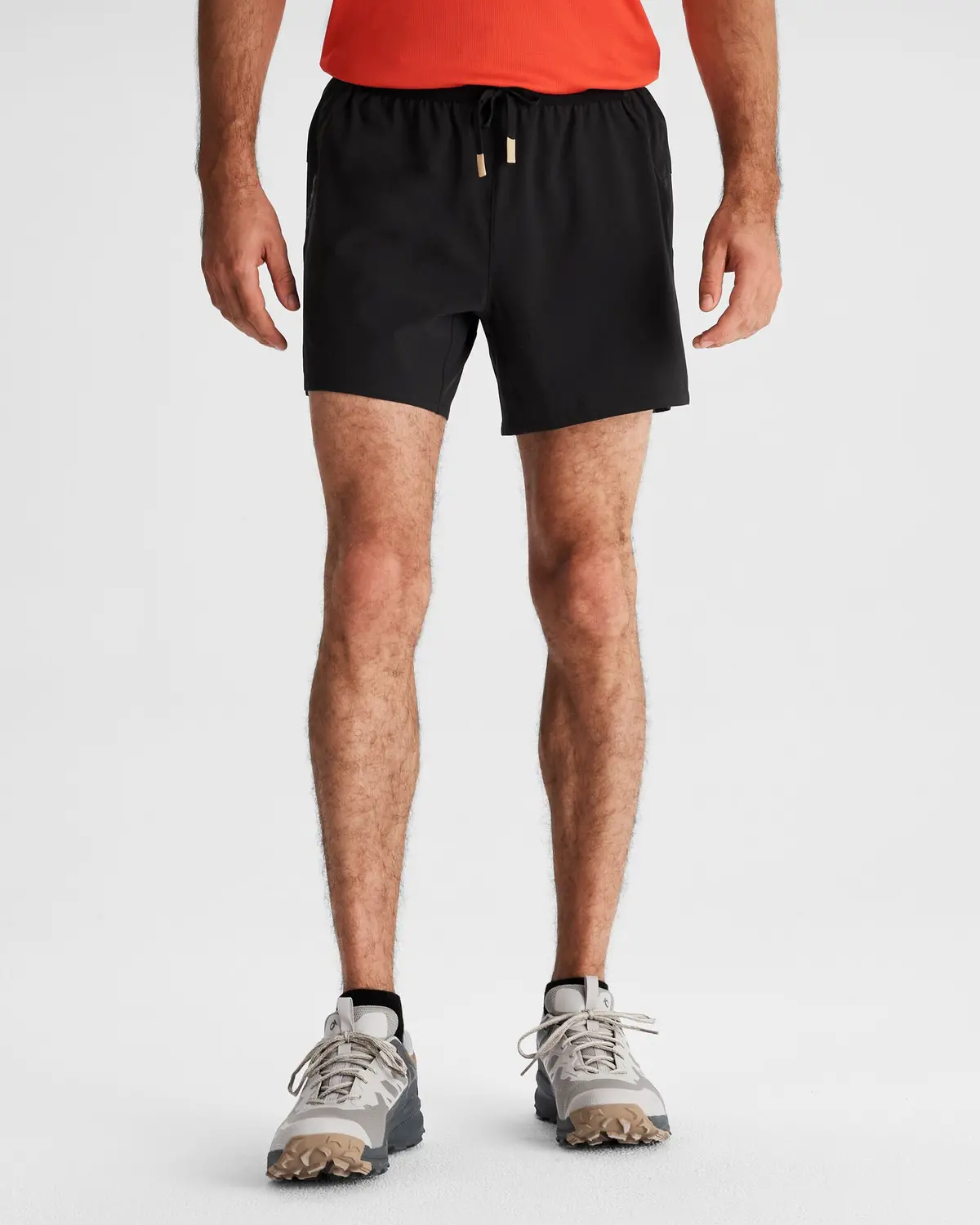 Men's Seeker Lined 5 Inch Shorts - Black Stingray 1