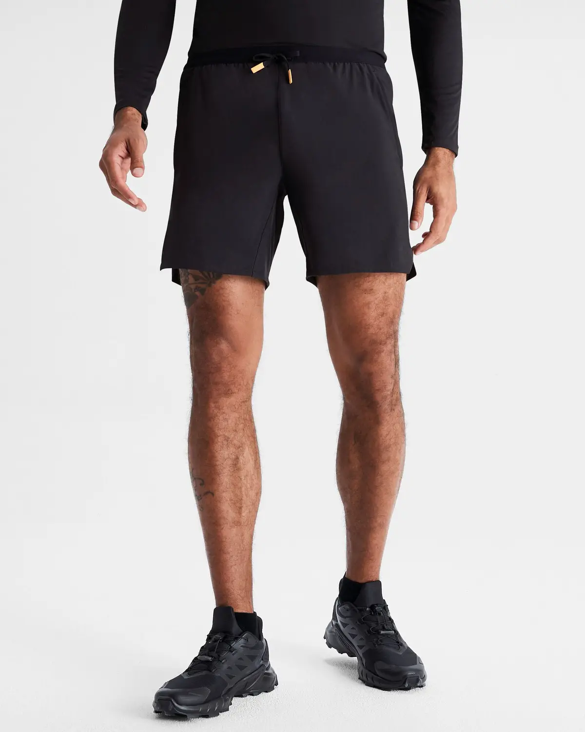 Men's Seeker 7 Inch Shorts - Black Stingray 1