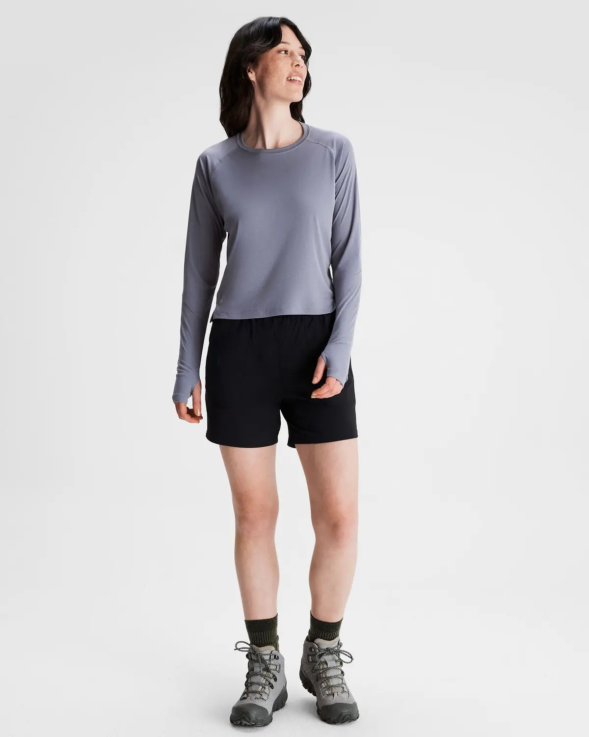 Women's Sun-Stopper Lt Long Sleeve Top - Dark Haze 1