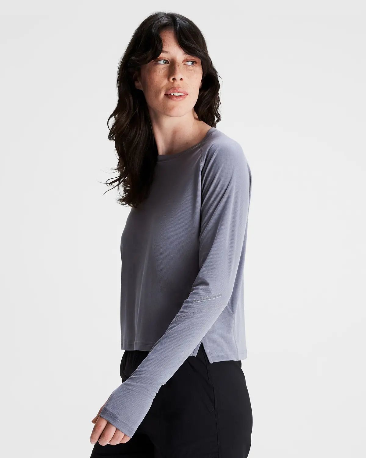 Women's Sun-Stopper Lt Long Sleeve Top - Dark Haze 2