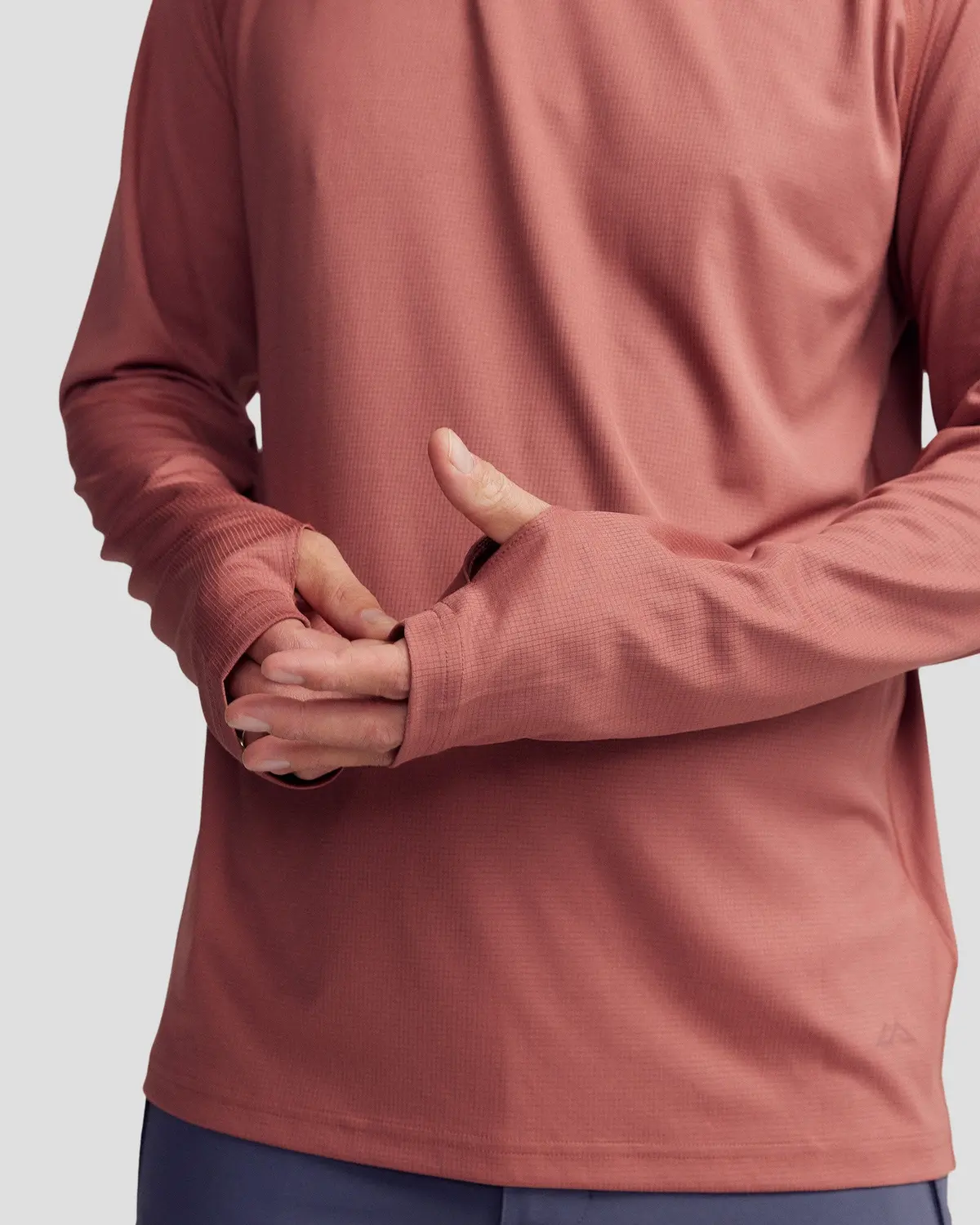 Men's Sun-Stopper Lt L/S Top - Dark Clay 3