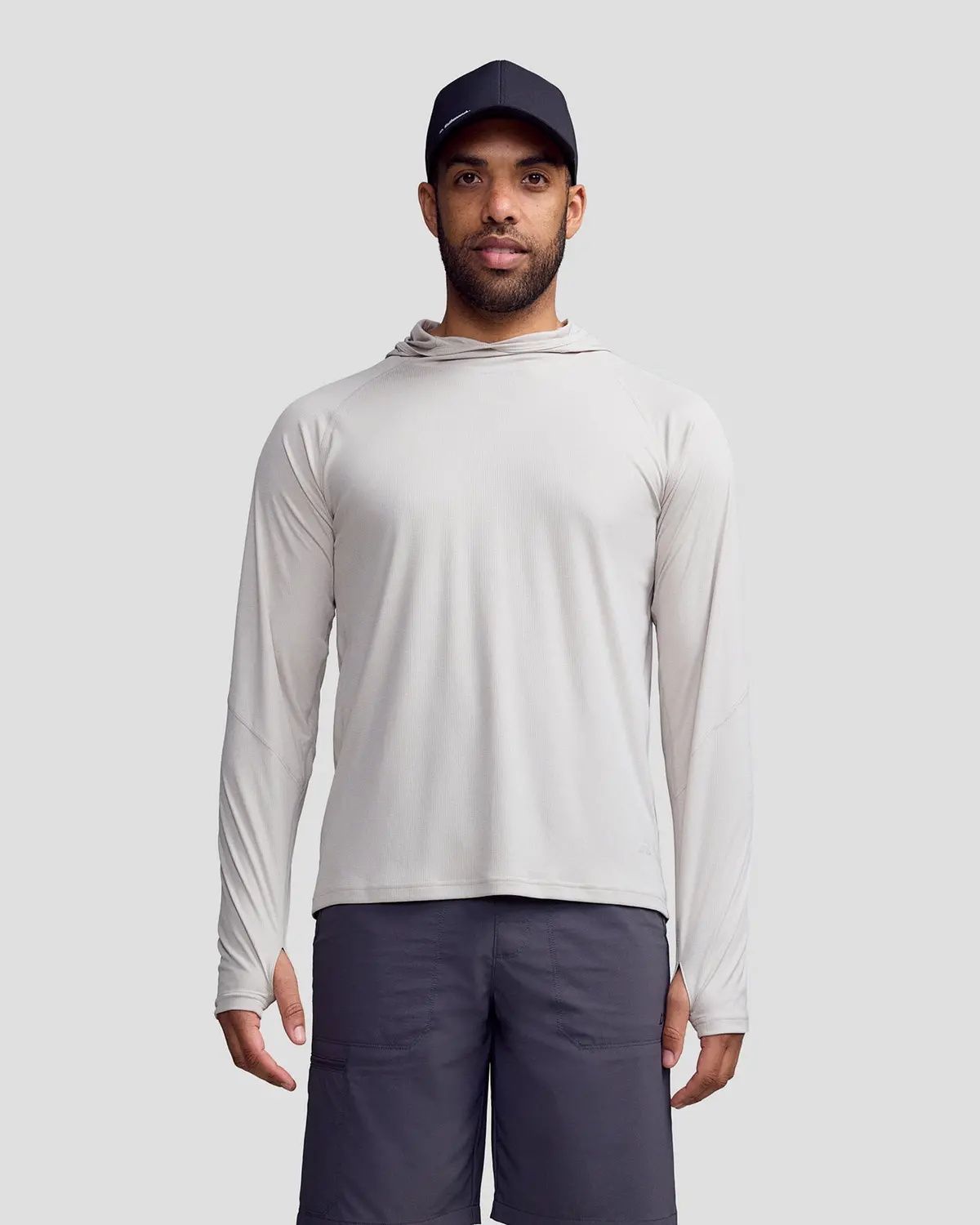 Sun-Stopper Lt Mns L/S Hooded Top - Light Hike 1