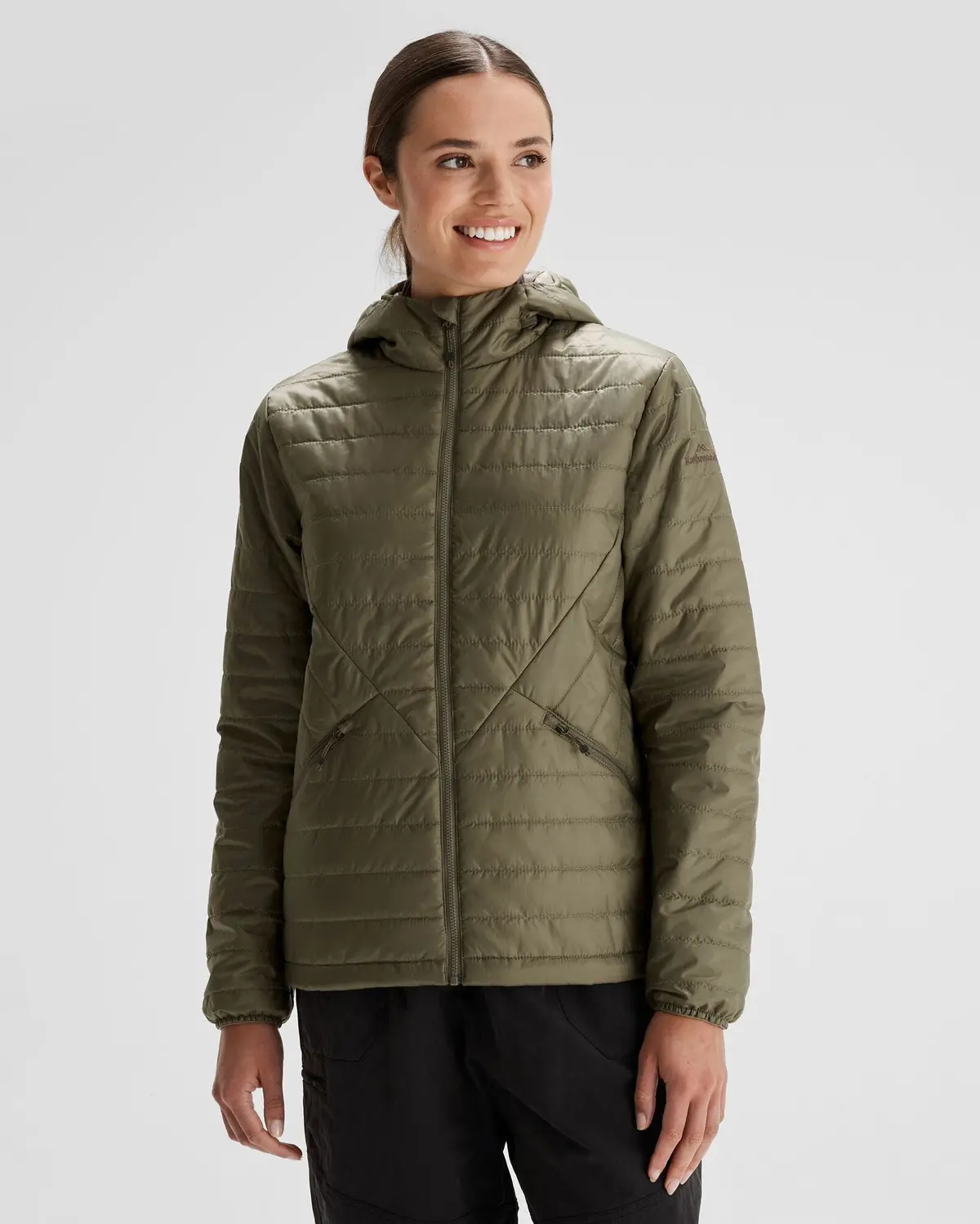 Women's Heli R Insulated Hooded Jacket - Beech 1