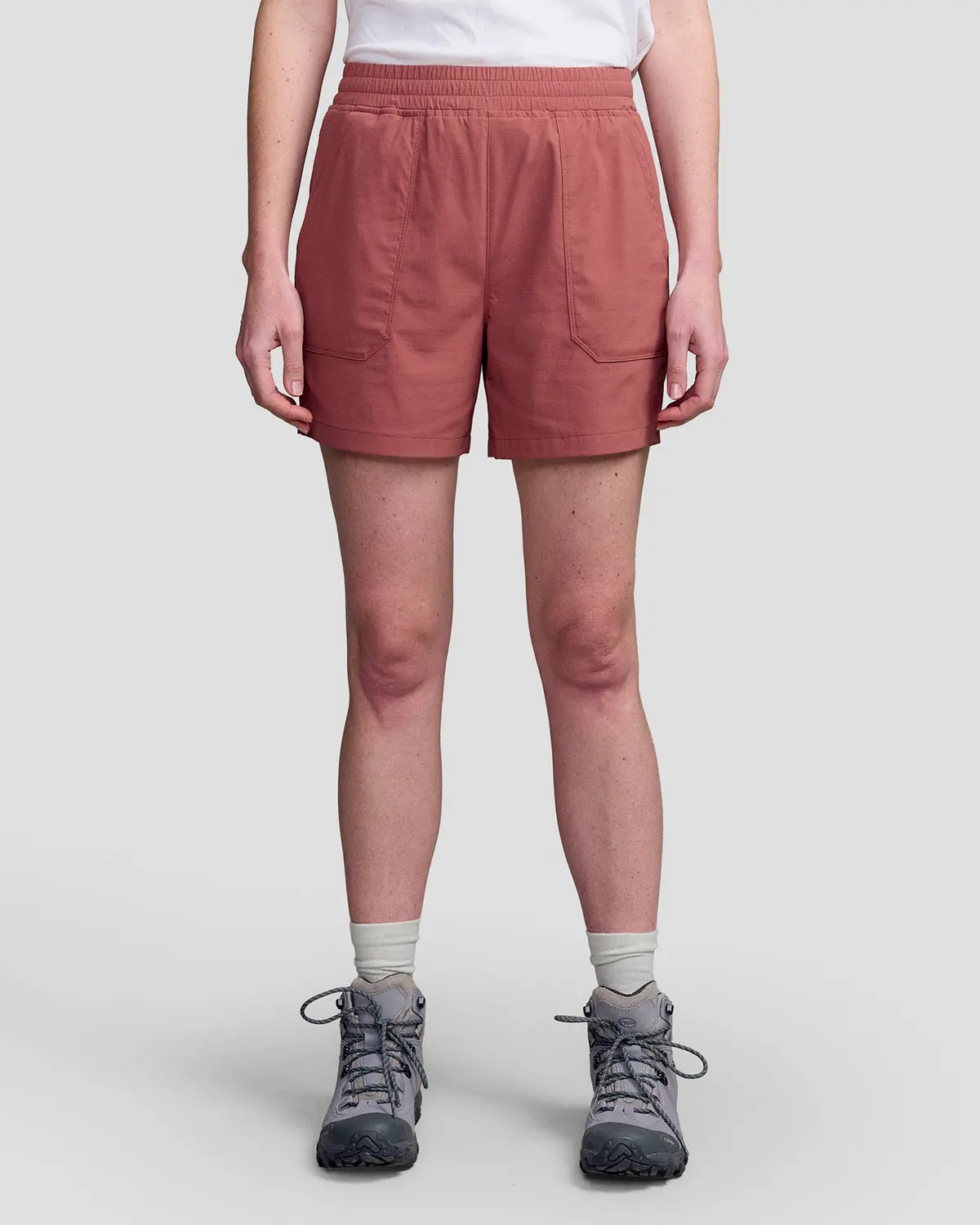 Miro Wmns Pull On 5" Shorts - Dark Clay 1